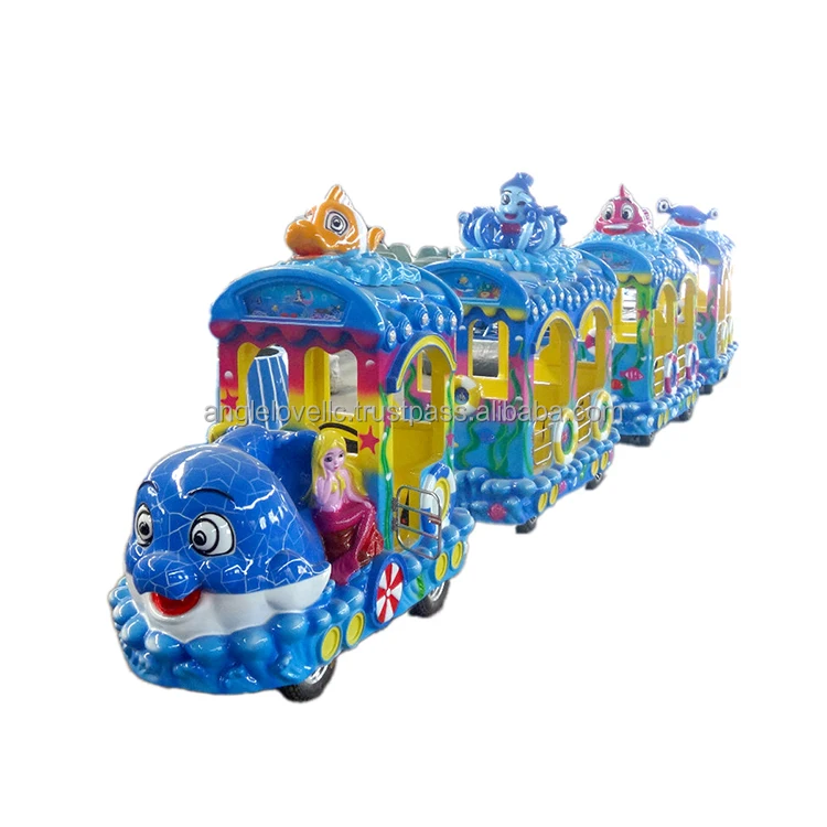 Shopping Mall Kids Trackless Train Ride Car Sale Electric Games Tourist Riding Train for Kids