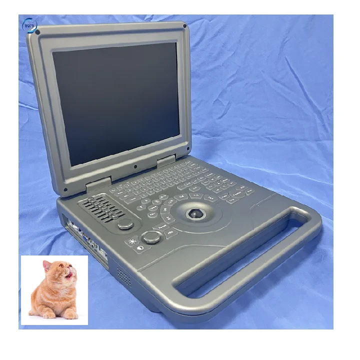 Medical 12 inches High Quality Laptop Ultrasonic Full Digital Ultrasound Machine for Veterinary