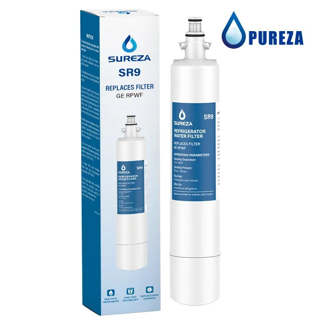 NSF Certification Water Refrigerator Filter Compatible with Band GE RPWF, RWF1063 , WDS-RPWF, Refrigerator Water Filter for WQA