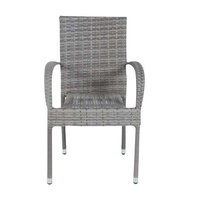 Metal Rattan Outdoor Patio Furniture Garden Chair For