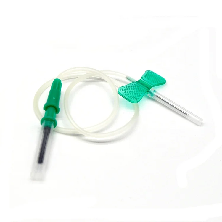 CE Approval medical disposable type  draw for 23g vacuum butterfly blood collection needle