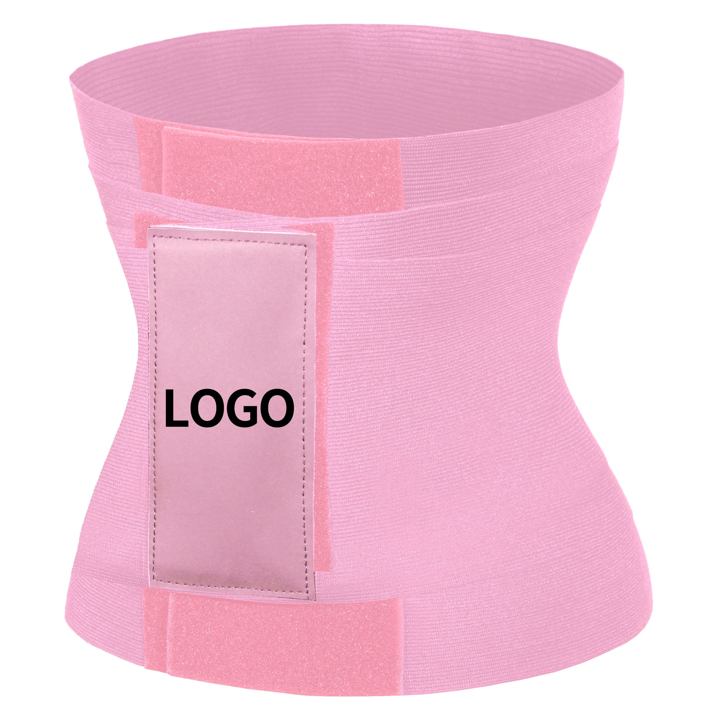 Wholesale Women High Waisted Elastic Tummy Wrap Belly Slimming Weight Loss Waist Trainer Belt