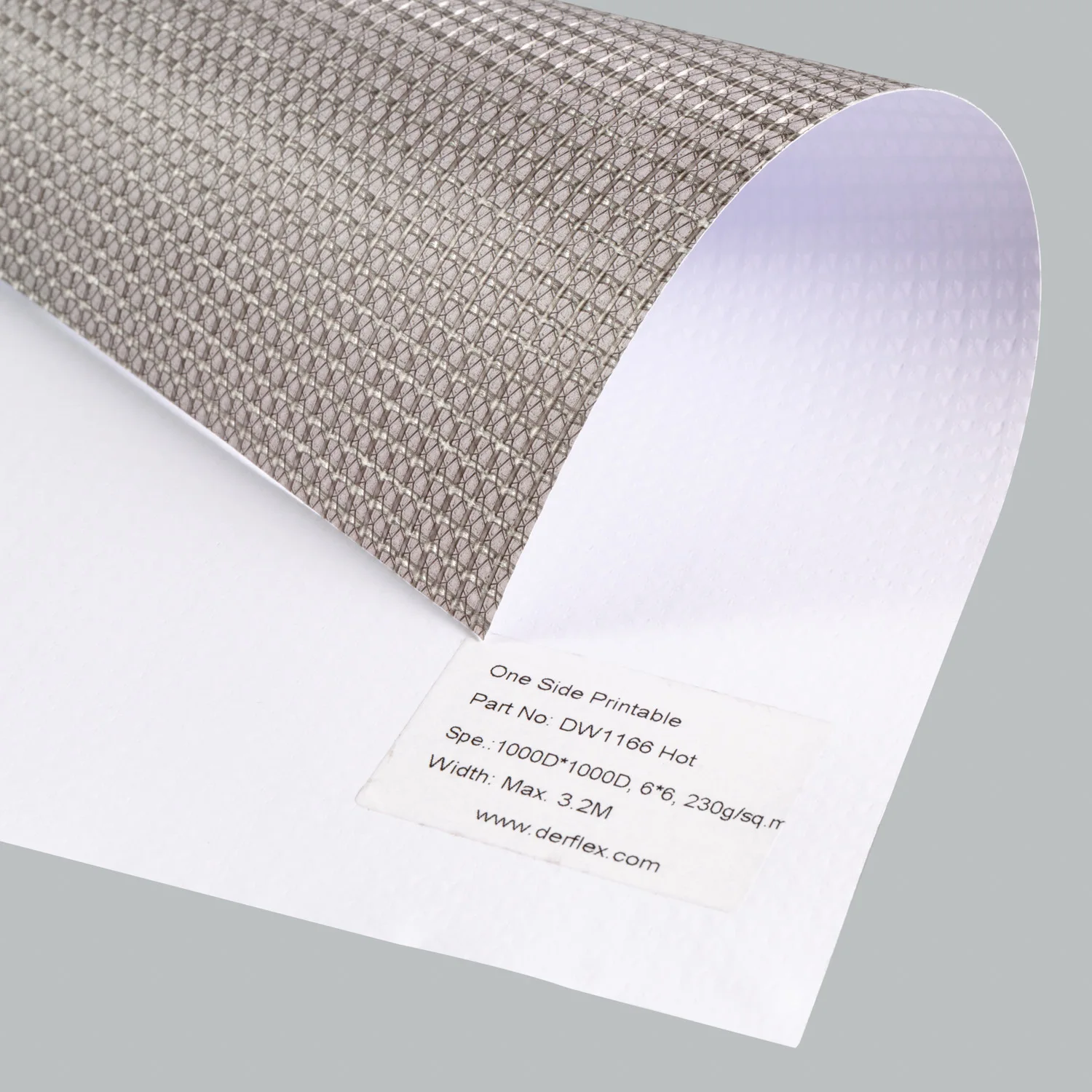 DERFLEX  Outdoor Printing PVC Advertising Material Frontlit Flex Banner Rolls PVC Tarpaulin Advertising Canvas Banner