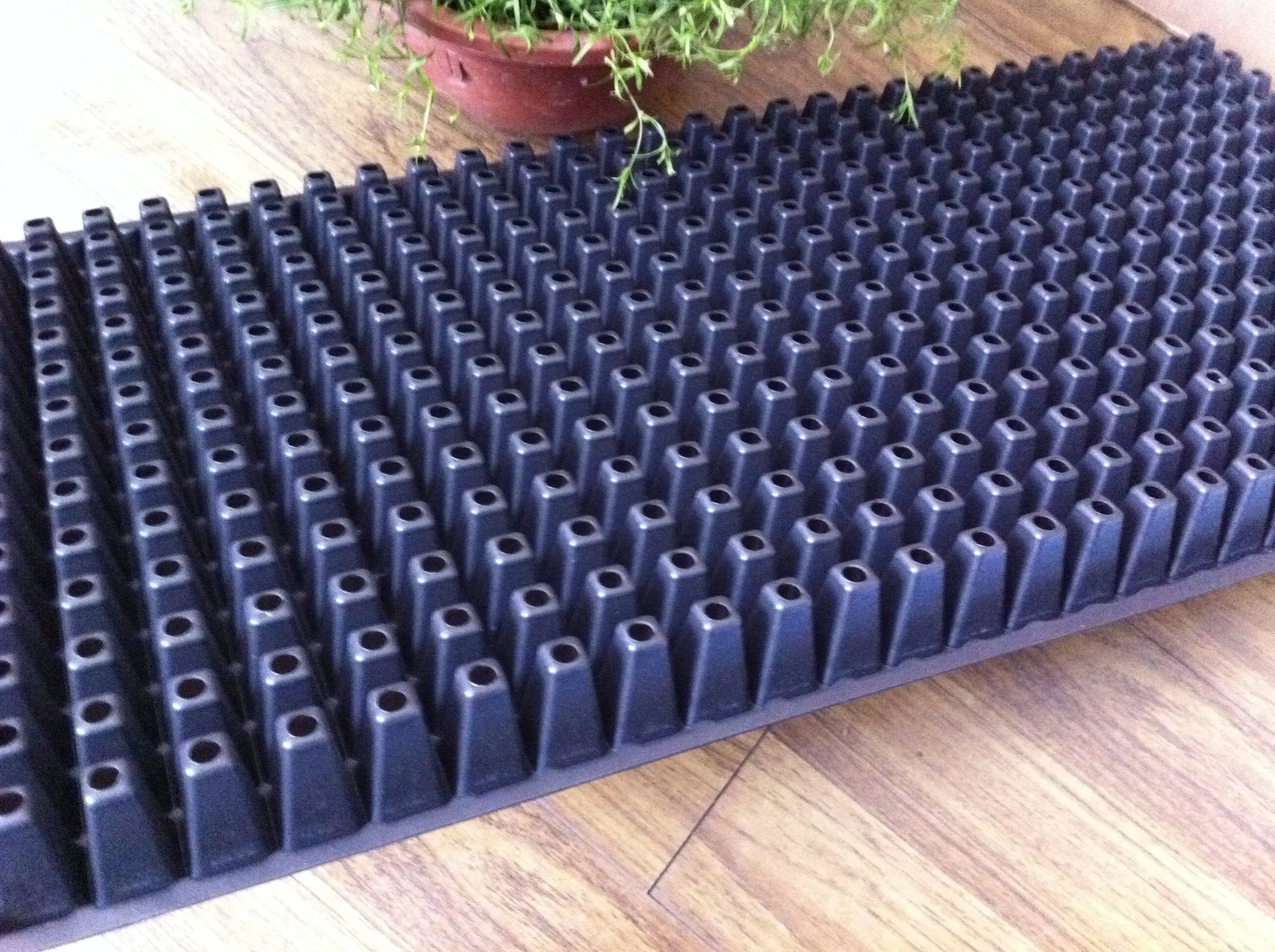 Seed planting plastic seedling nursery tray pots cell seed plant germination growing seed plug 406 cell seedling tray
