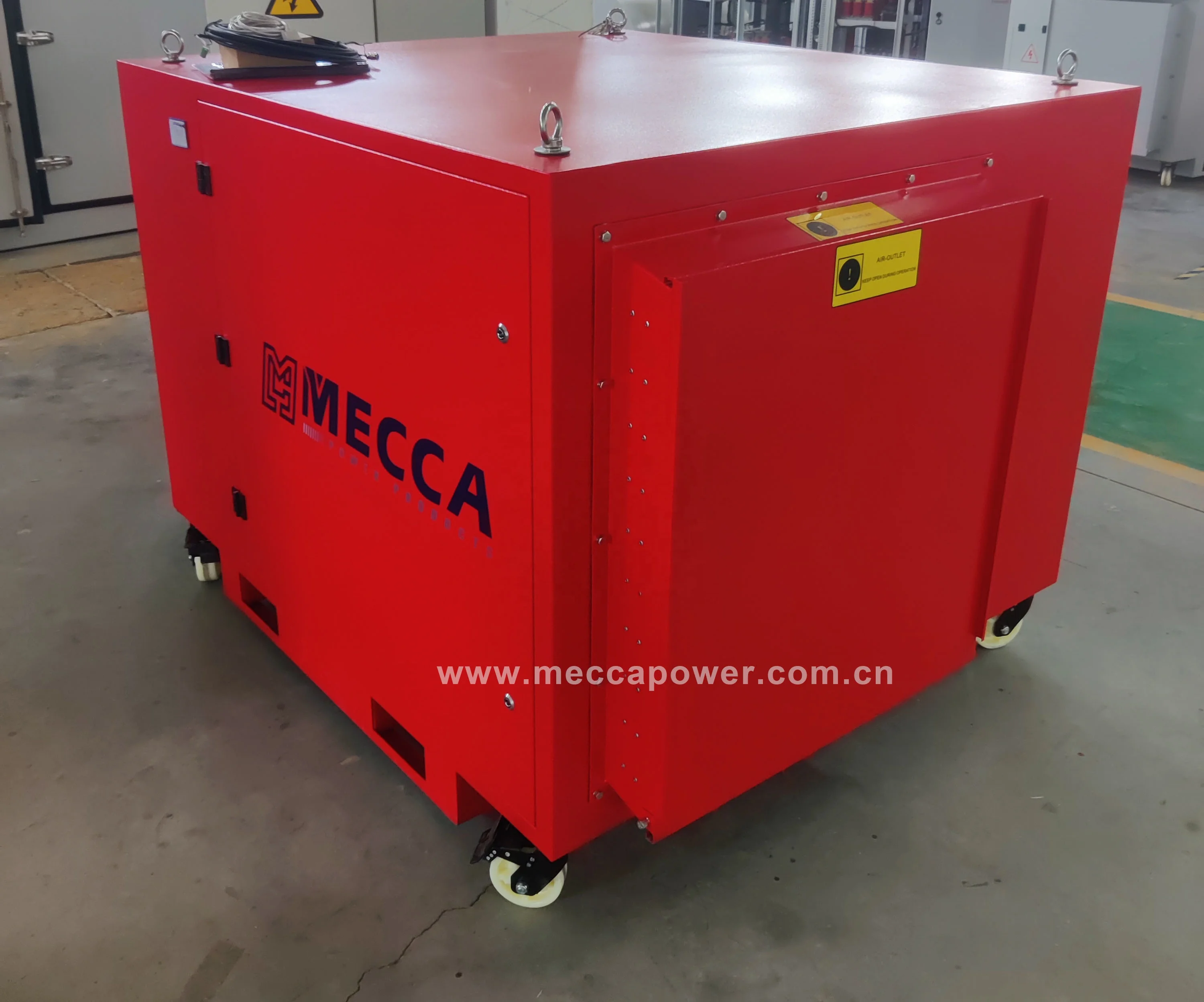AC 500kw Outdoor Design Dummy Resistor Genset Generator Testing Resistive Automatic Control Load Bank