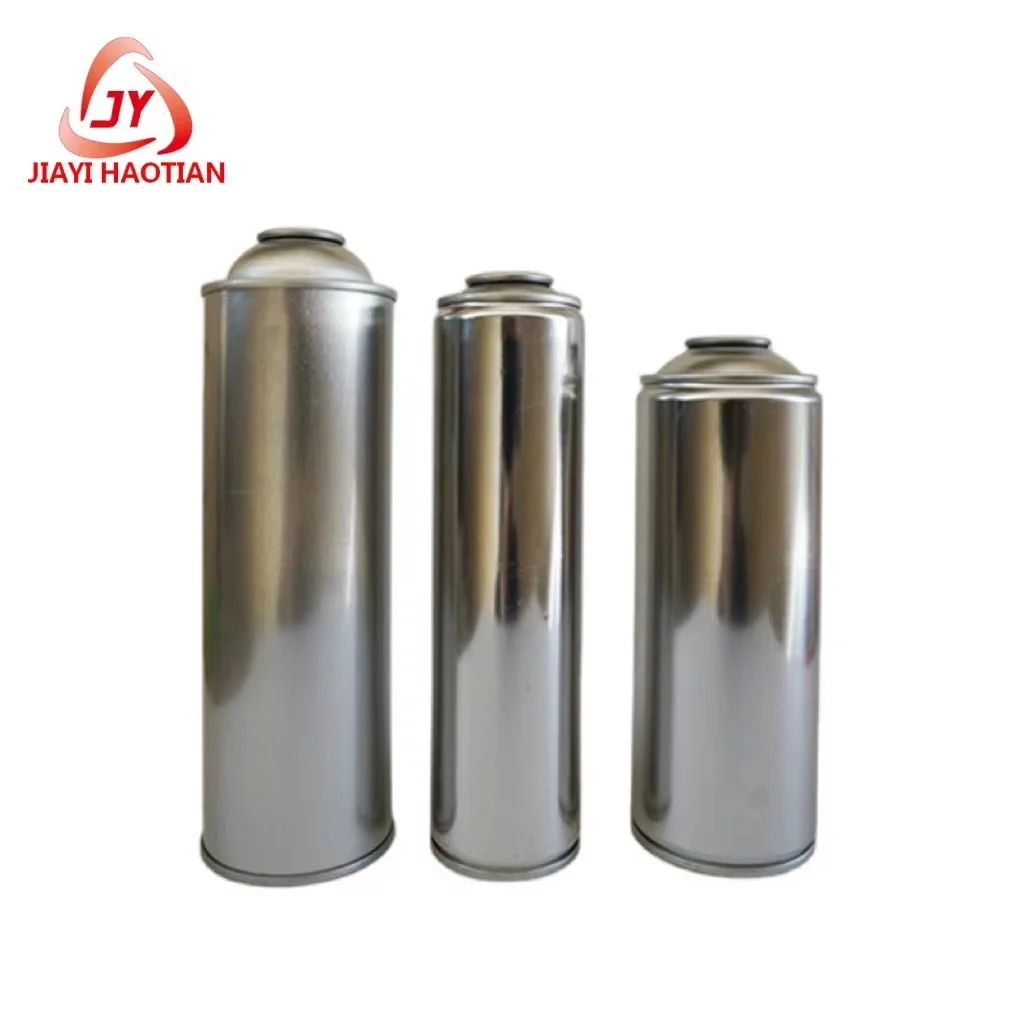 Manufacturer Empty Tin Cans Tinplate Aerosol  Cans JIAYI