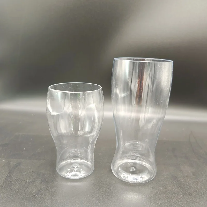 Plastic Beer Glass Recyclable Unbreakable Plastic Beer Glasses