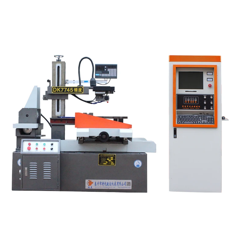 DK7745 edm manufacturer high cutting speed wire cut edm