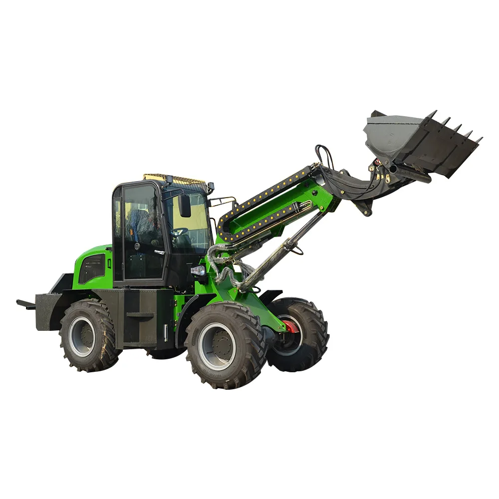 Factory Direct Export TL2000 telehandler telescopic loader 4x4 front end loader