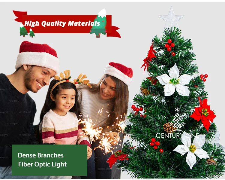 Factory Wholesale HIgh Quality Full PVC decorative christmas trees