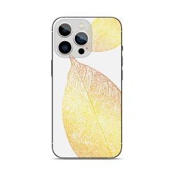 Customized More Design 3D Dazzle Laser Phone Back Sticker Film For iPhone 13 pro max