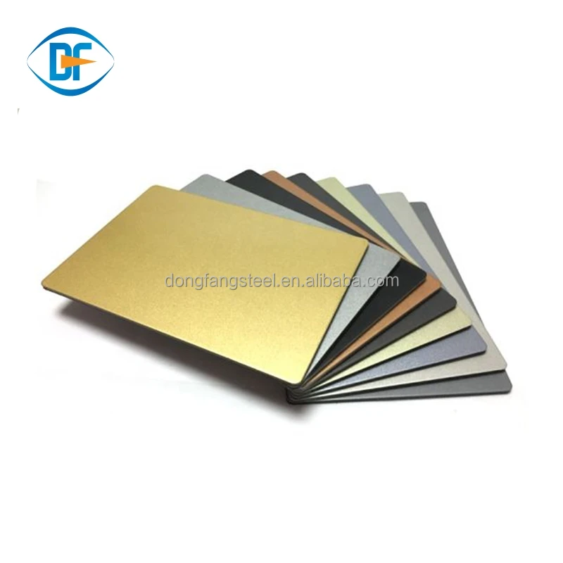 Decorative Stainless Steel PVD Color Coat Gold Mirror Finish 0.5mm 316l Grade 8k Gold Mirror Stainless Steel Sheets plates