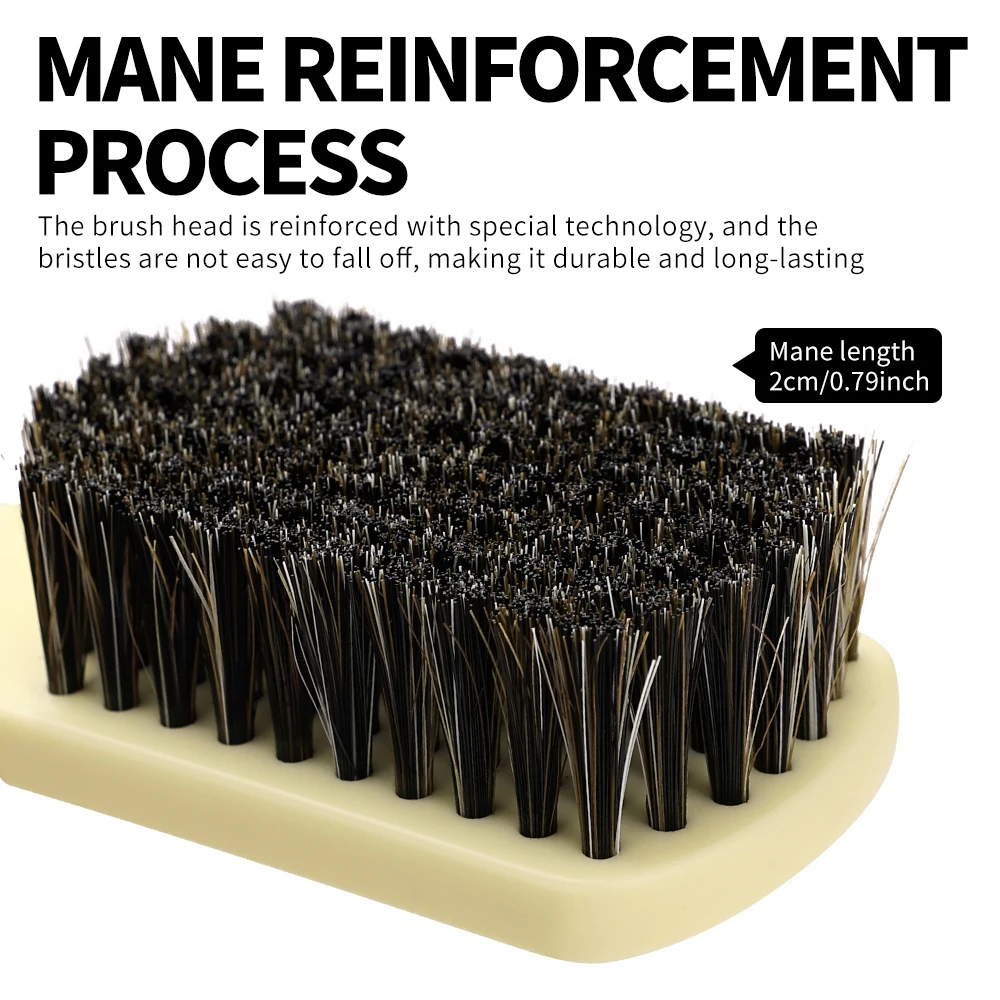 Распродажа Мужская щетка для укладки бороды с индивидуальным логотипом профессиональная масляная Расческа