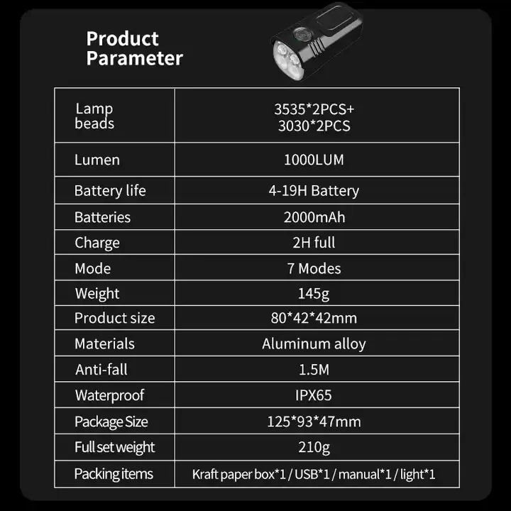 Hot Sale 500 Lumen Mini Bicycle Front Rear and Back Light Type-C Rechargeable Road MTB Mountain Sport Aluminum Bike Light Set