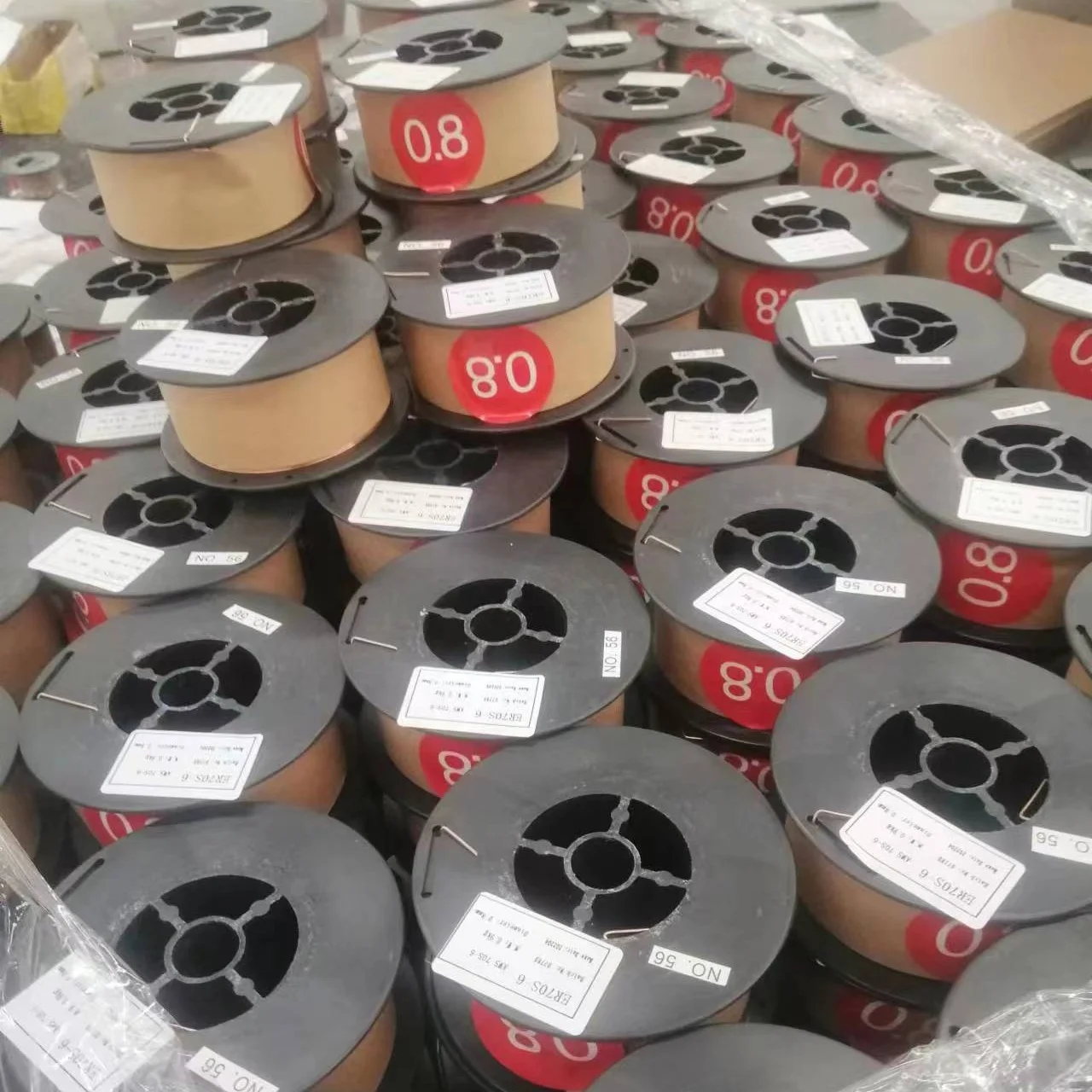 Factory 5KG/15KG CO2 Welding Wire 0.8MM 0.9MM 1.0MM 1.2MM / MIG  CO2 Welding Wire AWS ER70S-6