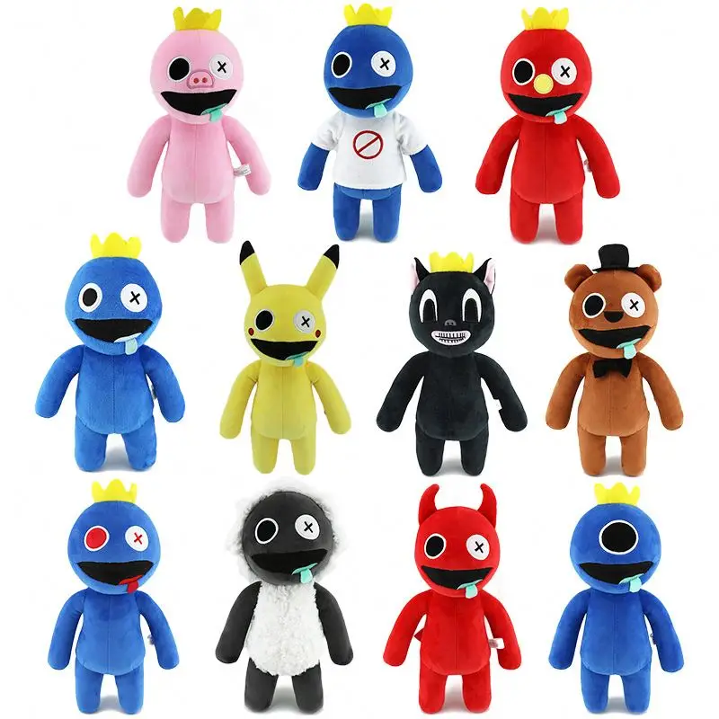 Rainbow Friends Plush Toy Cartoon Game Character Doll Monster Rainbow Friends Plush Toy Rainbow High Dolls