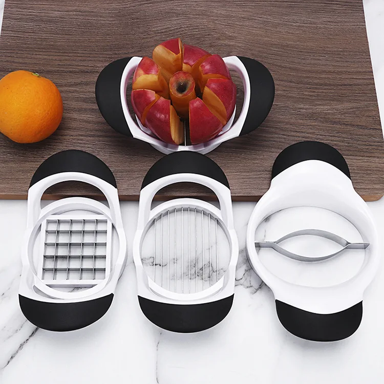 Amazon hot seller fruit & vegetable tools Stainless Steel Apple/Mango/Tomato/ Potato Cutter and slicer