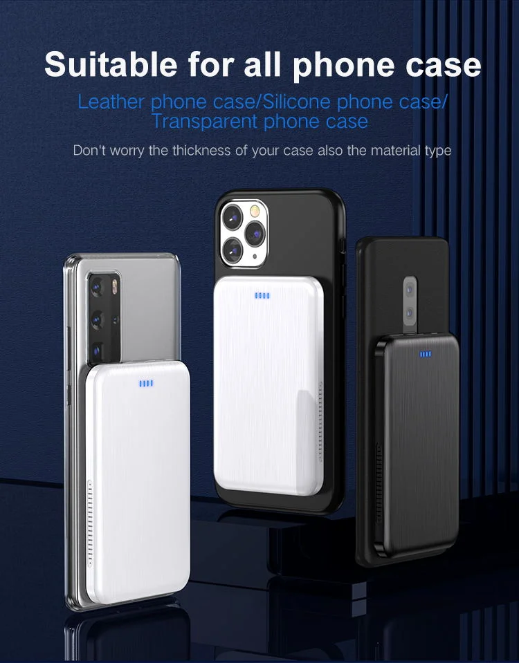 Factory new products  magnetic wireless 5000mah  power bank fast  charger for iphone 13