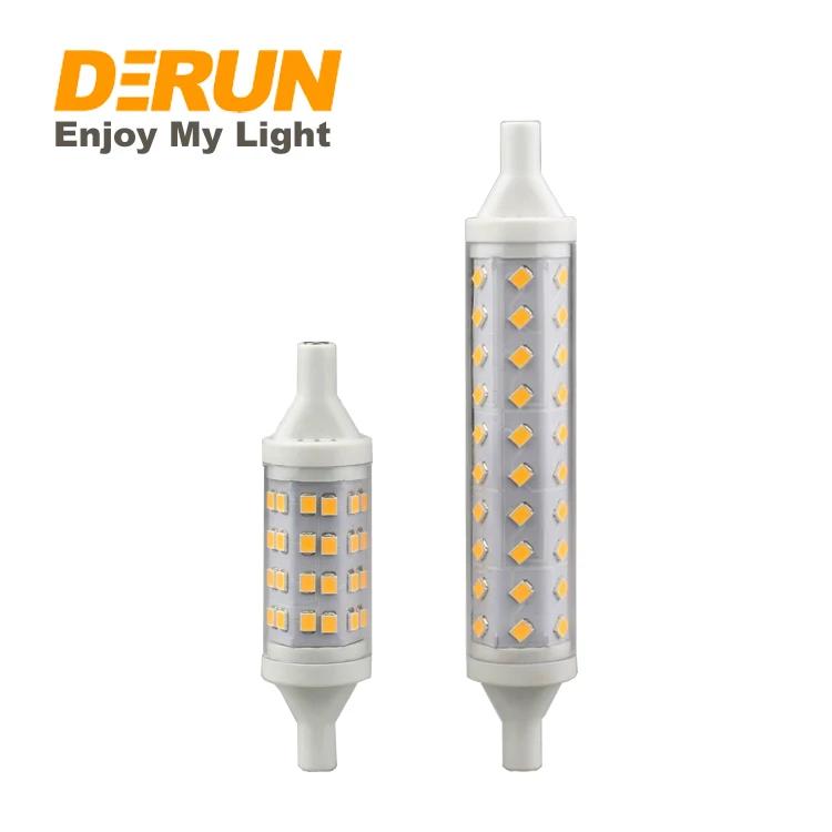 Hot sale 120V 230V New ERP double R7S base LED bulb 5W 7W 8W 9W 10W 15W J78 J118 Dimmable and energy saving LED lamp , LED-R7S