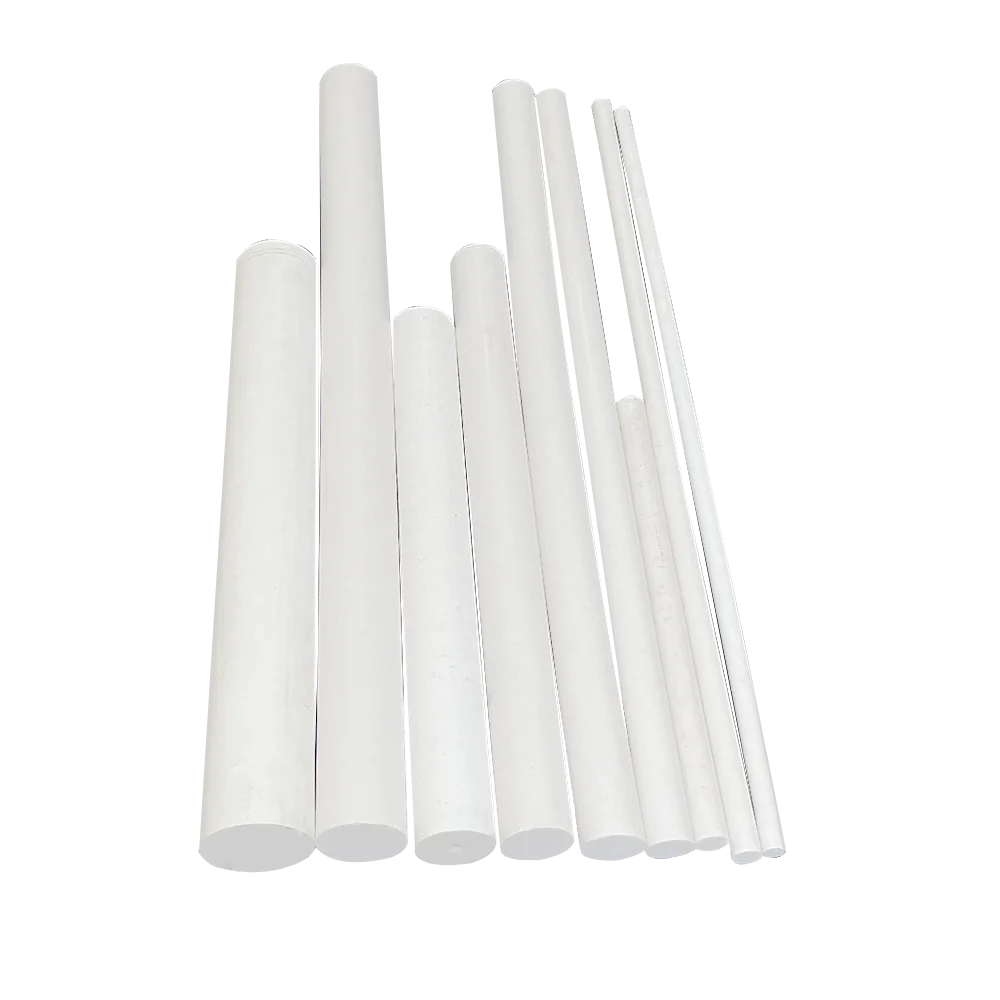 Corrosion Resistance Hot Sale Factory Price Round White Flexible PTFE Rod Plastic Products Extrusion