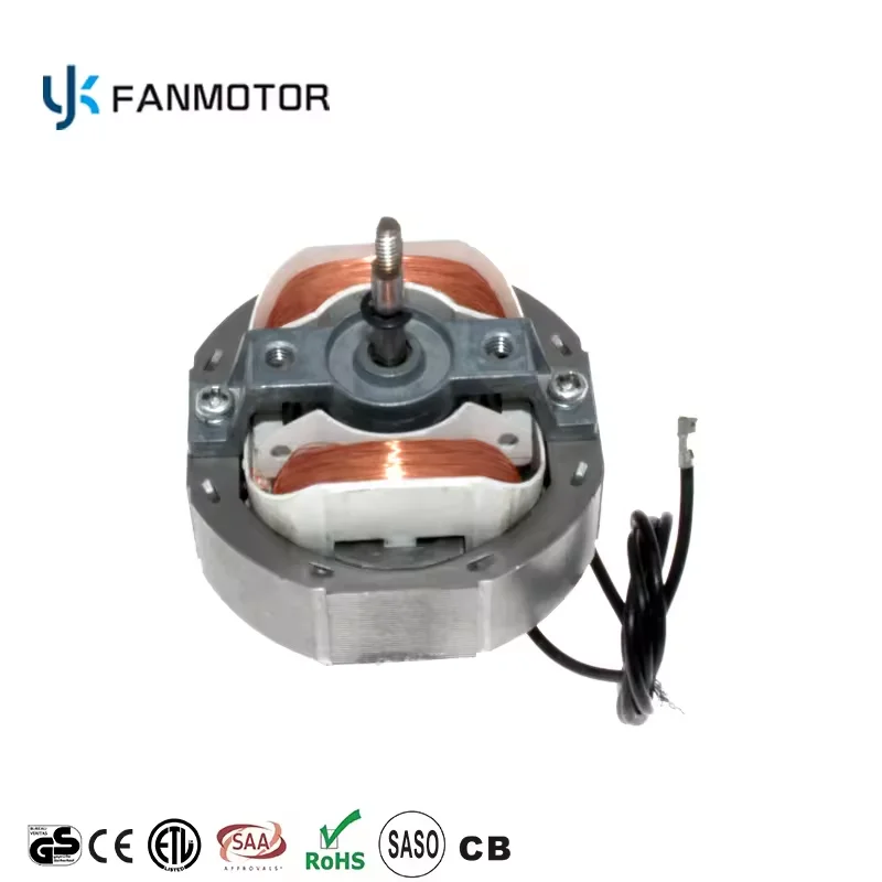 220 Volt Ac Double Shaft Electric Motor For Exhaust Fan And Small Shade Pole Motor China Yj5810 Yj58 10