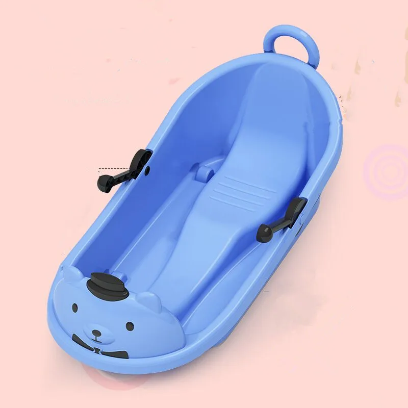 Higher cost performance Durable Downhill Sprinter Toboggan Snow Sled kids Skiing Board Snow Sled Board