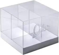 Acrylic LED-Lighted Office Desktop Display Stationery Organizer/Makeup Brushes Organizer/Pencil and Pen Case Holder, Storage Box