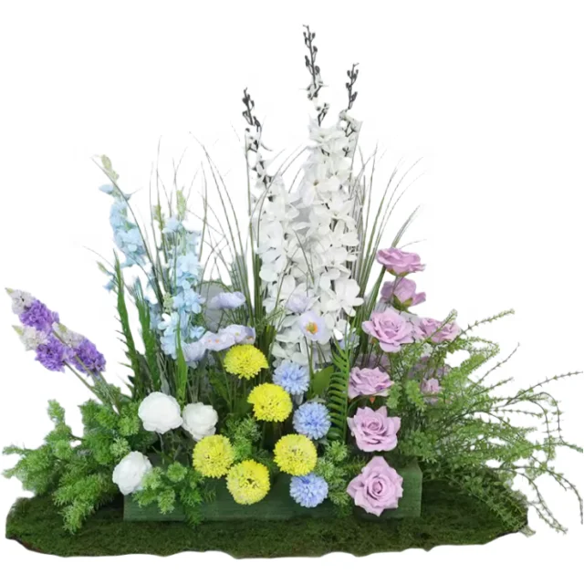 New Style Large Rose Table  Artificial Wedding Flowers Big Wedding Plant Decor