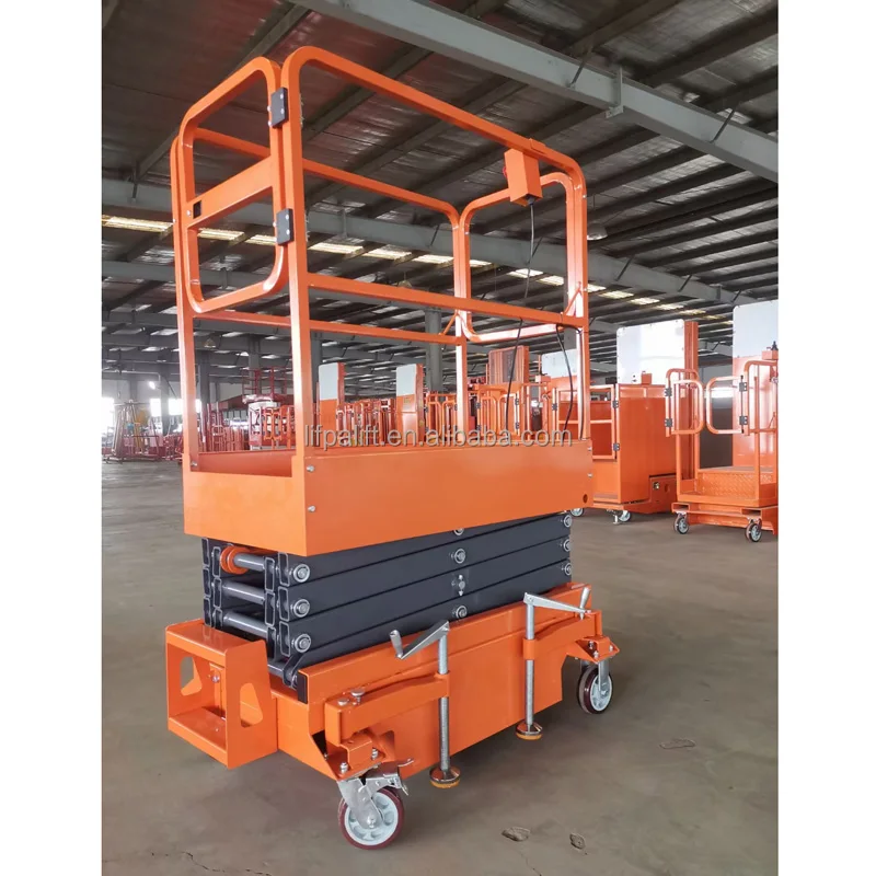 200kg portable 5 meter platform scissor lift