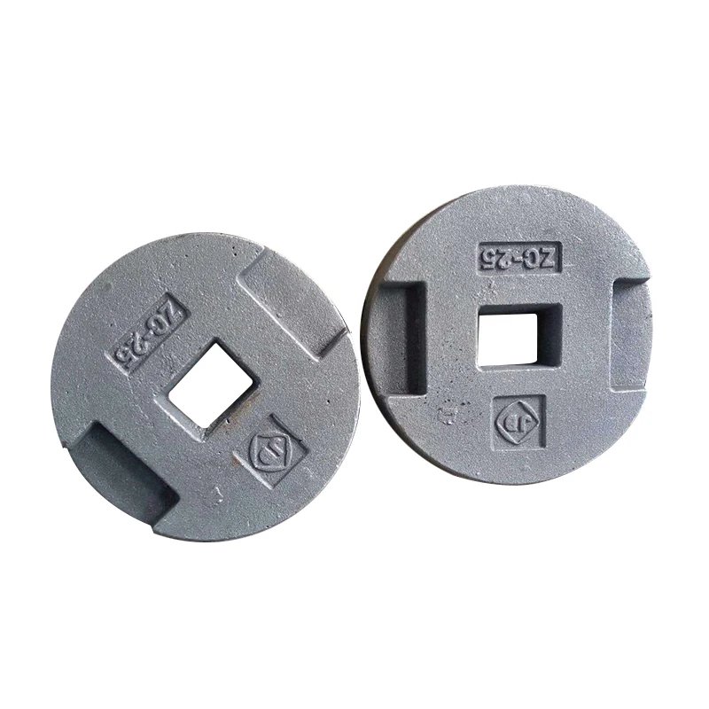 cast iron door mat rubber precision Factory Gym Equipment Rubber Coated  Countweight Iron