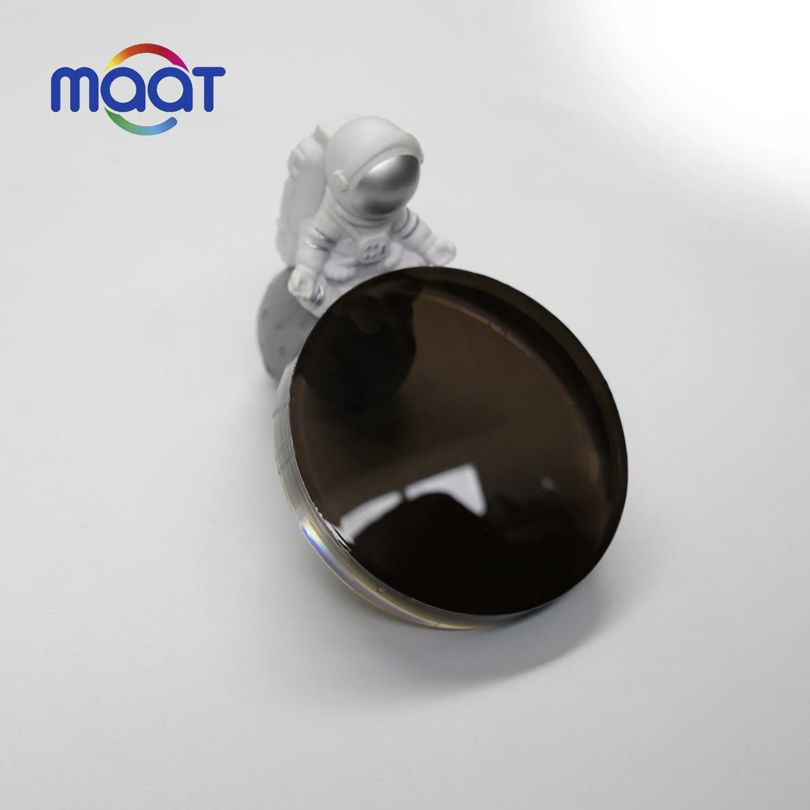 Blue Cut 1.59 Polycarbonate Photochromic Semi-Finished Photo Brown Lesnes PC Blue Light Filter