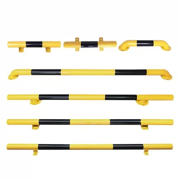 Steel pipe car stopper parking space limiter car stopper guardrail road isolation guardrail