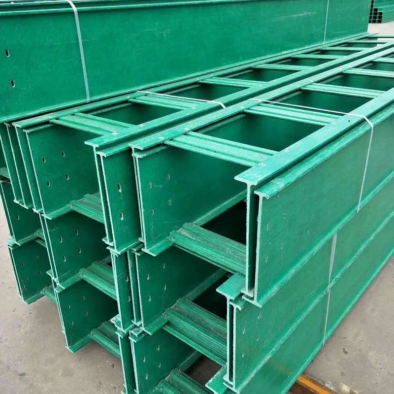Fiber glass reinforced plastic ladder rack cable tray FRP cable tray Ladder