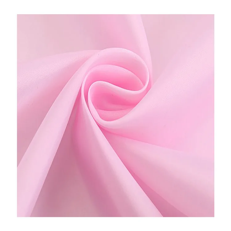 2/2 Twill Polyester Taffeta Lining Fabric 170T 180T 190T 210T 230T 240T Woven Fabric for Quilts Bag Suits