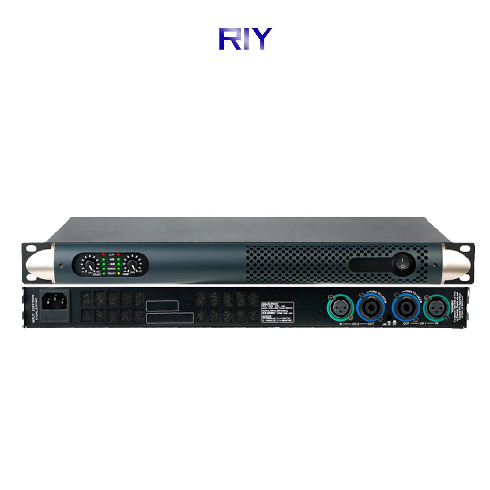 M2450/M2600 2 Channels Digital Power Amplifier 1U Professional Digital Power Amplifier