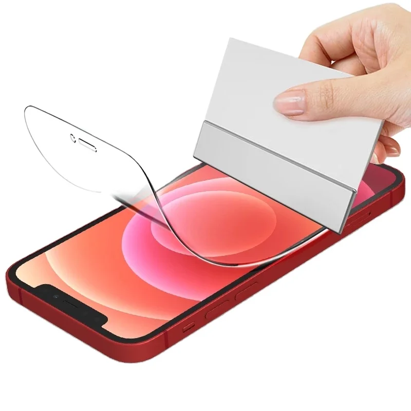 Hydrogel Film For iPhone XR Screen Protector 12 11 Pro MAX mini  XS MAX X 7 8 6 6S Plus SE HD Not-Glass Mobile Phone Accessories