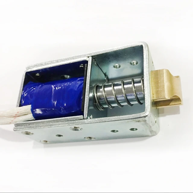 Custom Electrial Solenoid Lock Dc Power Supply 24v 36v 10mm 15mm Solenoids