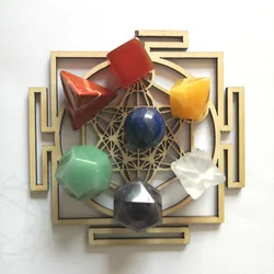 Gemstone chakra healing sets