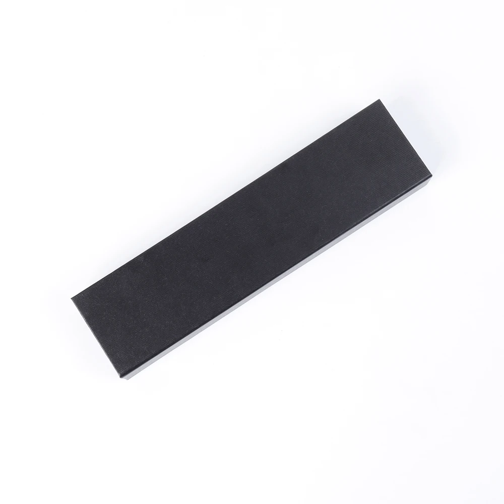 High Quality Black Rigid Cardboard Boxes For Watchband Storage Luxury Gift Paper Box Watch Strap Case Packaging