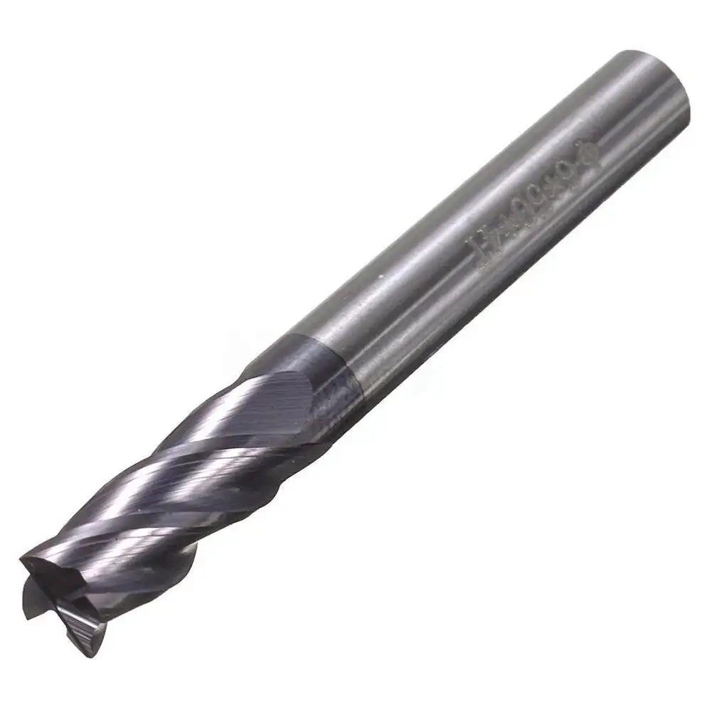 4 Flute HRC50 1-20mm Tungsten Steel Carbide Square End Mill Machine CNC Milling Cutter