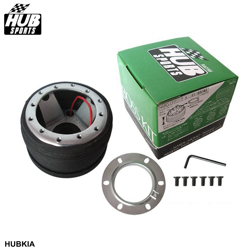 HUBSPORT JDM BOSS KIT STEERING WHEEL STANDARD 6 HOLE HUB ADAPTER FOR KIA SORENTO SEPHIA OPIRUS SPORTAGE HUBKIA