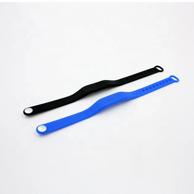silicone bracelet custom nfc chip with rfid blank bar entry bracelet