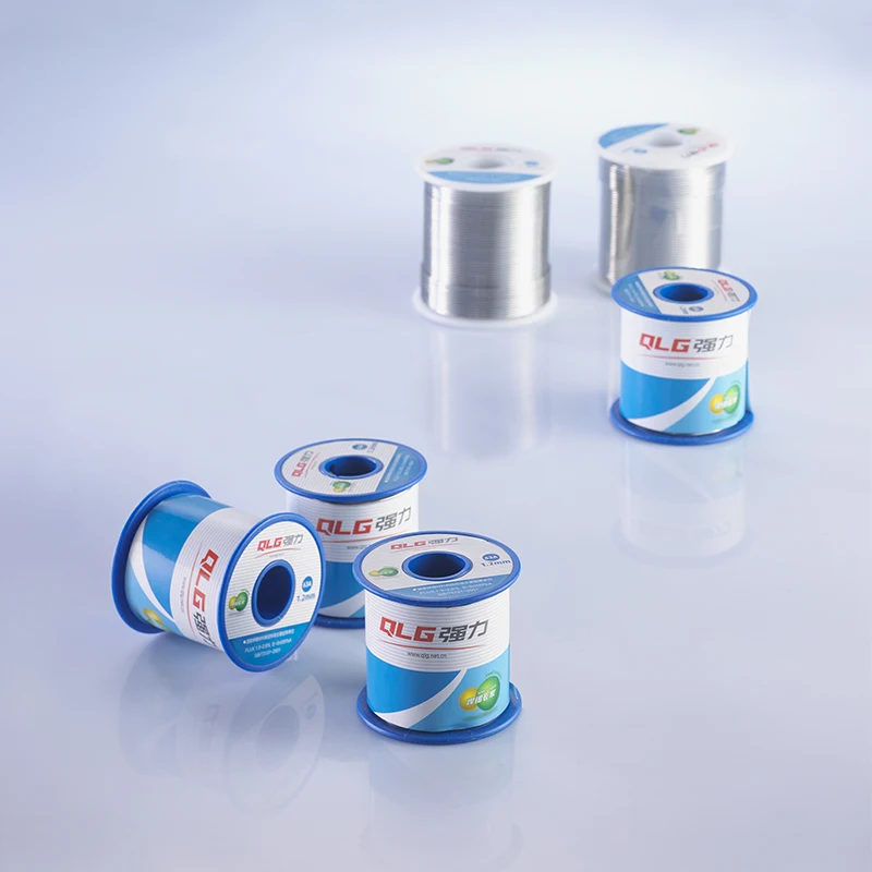 QLG tin solder wire 1.2mm 1.5mm 1.8mm price Sn45Pb55 leaded solder tin wire