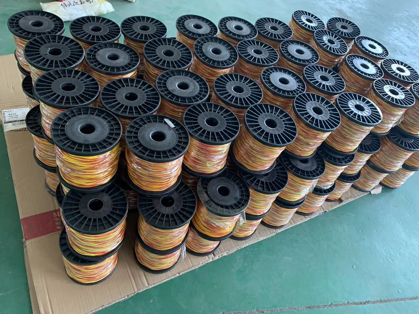 100m Roll Color IEC Green & White Double Insulated Type K Thermocouple Wire