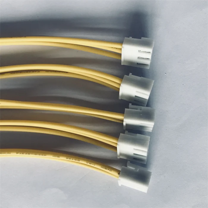 custom 1015/22AWG guitar bathroom qvp701623 photovoltaic agricultural wire harness with female connector tinned connecting wire