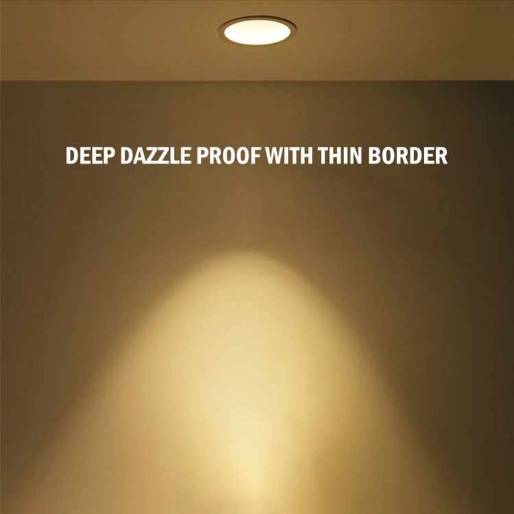 High Quality Modern Spotlight Ceiling Zigbee Tuya Downlight Cob Round 10w Recessed Mounted Led Down Light