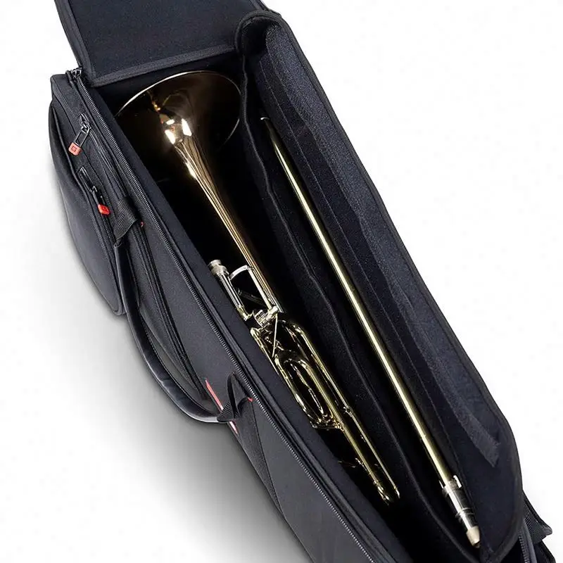 Free Sample  Free Sample customize  1200 D Nylon and 27 MM Padded Lightweight Alto Saxophone Case Bag