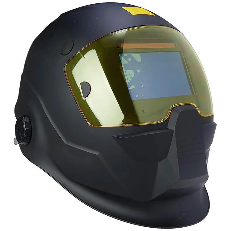 High quality Black Low Profile Design High Impact Resistance Adjustable Color Touch Screen Controls welding helmets (1600616237386)