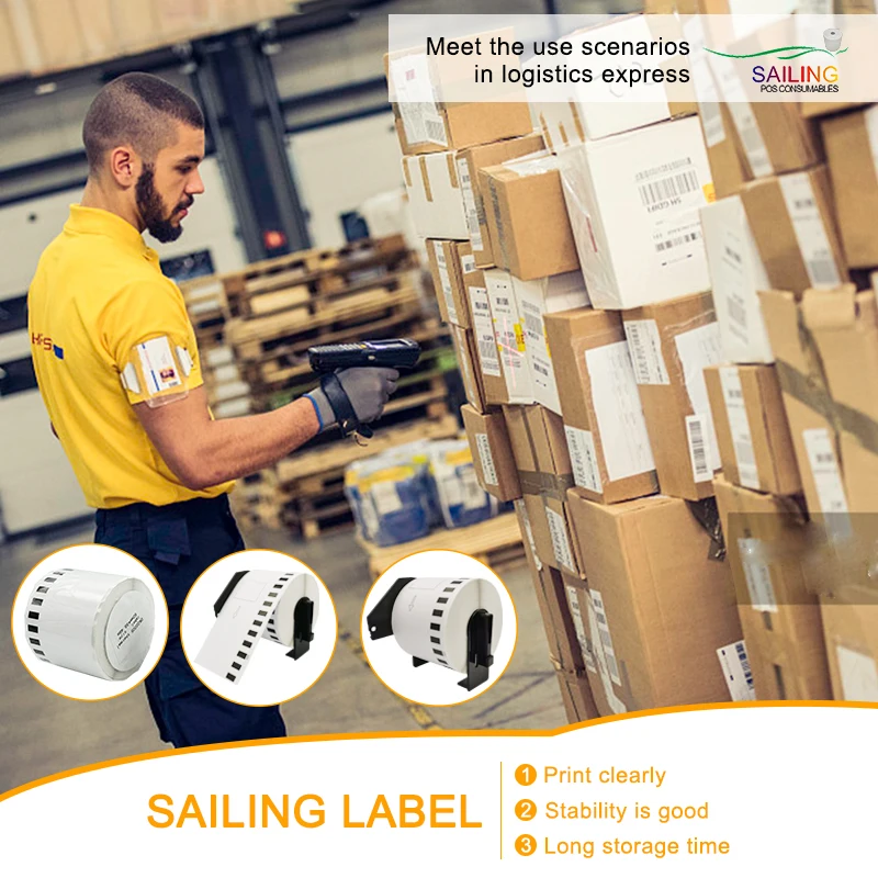 For Brother DK-11353 Compatible Address Shipping Labels - 13mm x 25mm