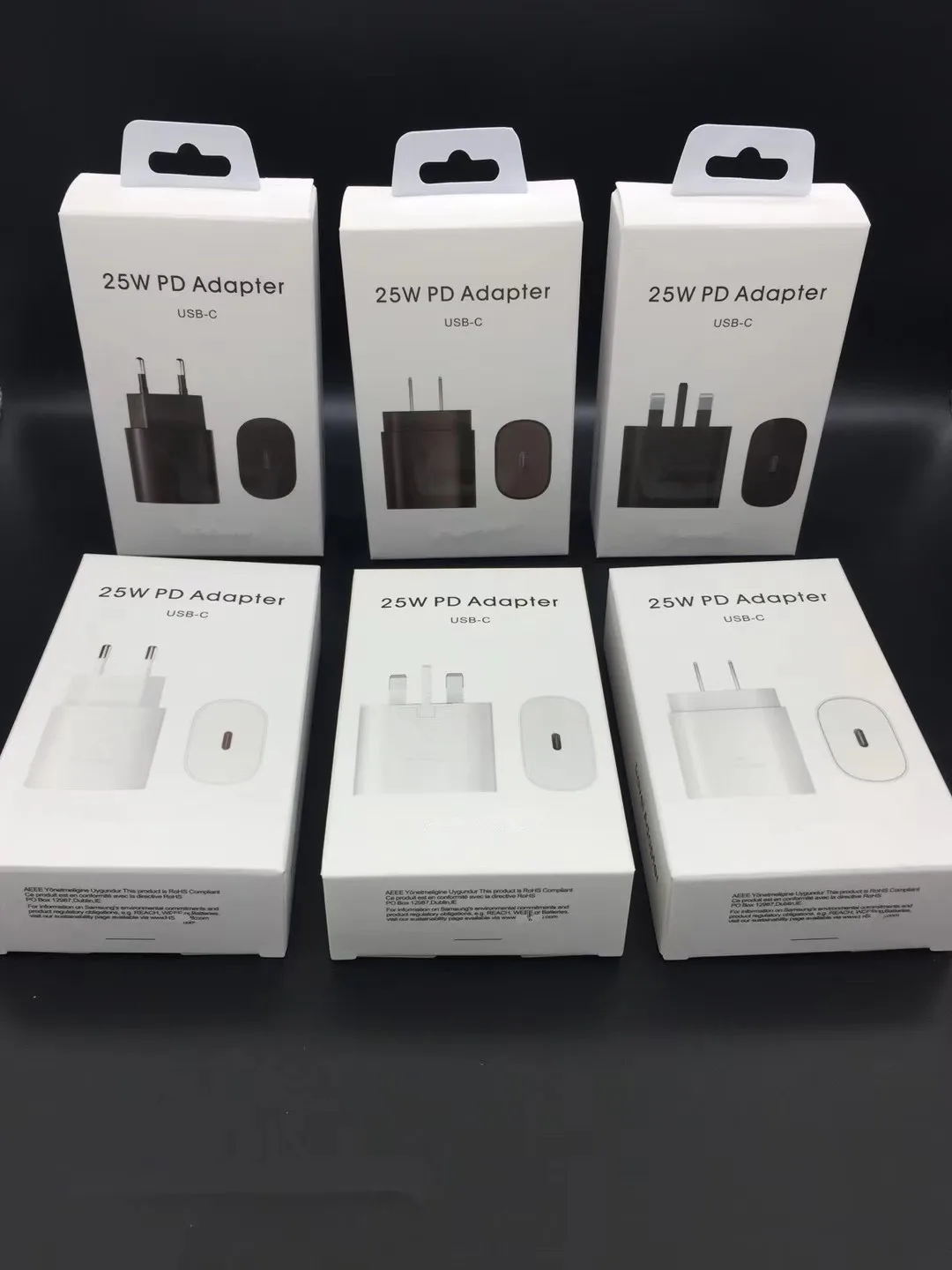 100% Genuine 25W PD Travel Adapter EP-TA800 Charger Original Fast Charging for Samsung Galaxy S22/S22 Ultra/S22+/S21/S21+/S21